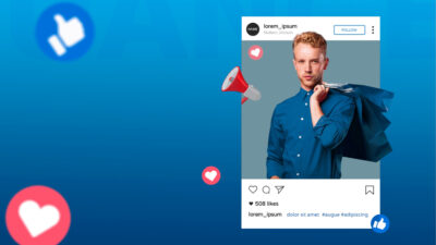 Foto Instagram seorang pria berbaju